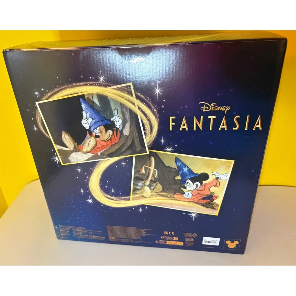 Disney Fantasia Mickey Mouse/Magic Broom 85th Anniversary Plush Toy NIB